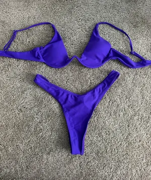 Amazon Purple Bikini thumbnail 1