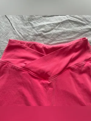 PINK - Victoria's Secret Vintage Women's Pink V-Waist A-Line Skirt thumbnail 5
