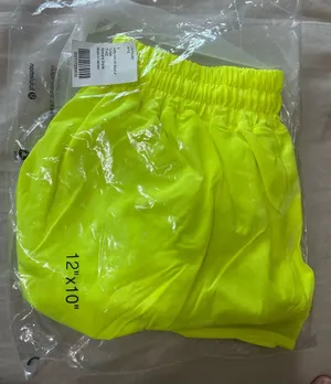 Neon Yellow Lululemon Hotty Hot LR 4” size 4 thumbnail 1