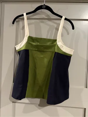 NWT Maeve - Anthropologie- Colorblock Swing Tank - women’s small! thumbnail 5