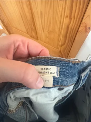 Madewell Size 27 Classic Straight Jeans thumbnail 4