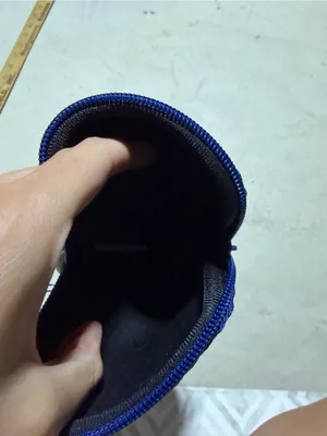 Natural Life NWT Patchwork Zip Pouch in Multi-Color with Green Strap thumbnail 7
