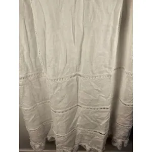 NWT Soft‎ Surroundings White Linen Lace Araminta Boho Tiered Maxi Dress 20W 20 W thumbnail 5
