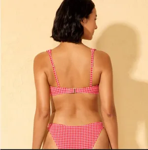 Wild Fable Red Checkered Bikini SET thumbnail 3