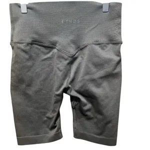 Ethos Brown Ribbed Bike Shorts 7"‎ inseam Size Large thumbnail 5