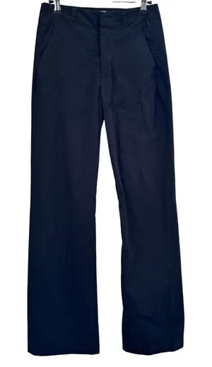 Marithe Francois Trouser Pants‎ Women Size 4 Cotton Black Minimalist Workwear thumbnail 1