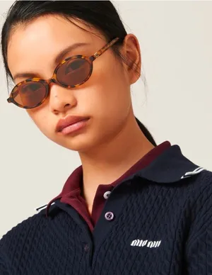 Authentic Miu Miu Regard Sunglasses With Box thumbnail 1