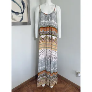 Riviera Sun Women's Maxi Dress Spaghetti Strap Sundress Summer Boho Beach NWT 2X thumbnail 2