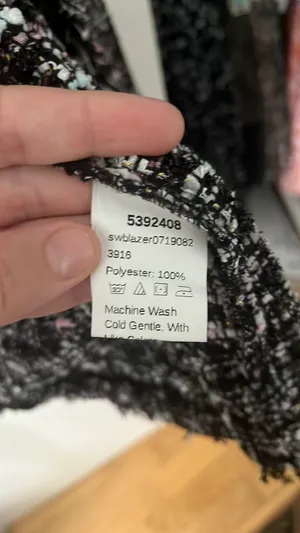 Blazer Black Size XL thumbnail 2