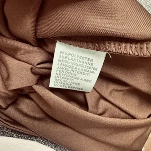 Nasty Gal Women’s Brown Bodysuit Sz M sleeveless stretchy minimalist thumbnail 6