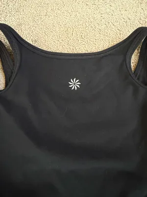 Athleta Black Strappy Athletic Dress – Size Medium thumbnail 5