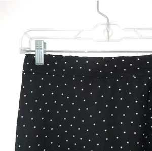 bp Polka Dot Mini Skirt Black & White High Rise Unlined thumbnail 2