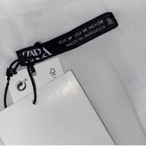 Zara White Mini Dress (Size Medium) thumbnail 8