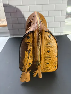 MCM Ella Boston Bag in Visetos - Pre-loved thumbnail 5