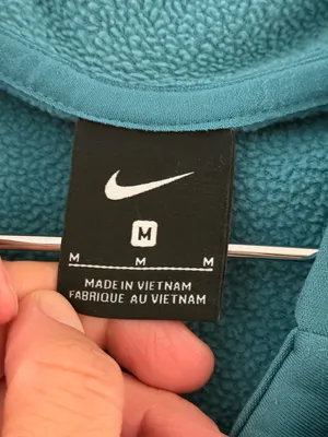Nike Therma Soft Fleece Teal Pullover Hoodie Women's medium Loose Fit Sweatshirt thumbnail 10