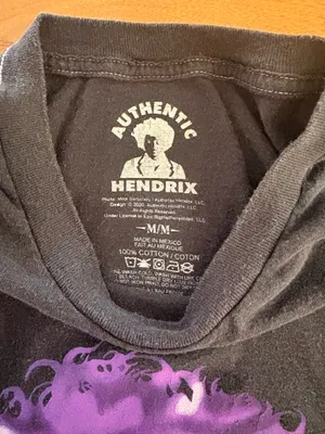 Urban Outfitters Jimi Hendrix T-Shirt Vintage Tie-Dye Medium thumbnail 2