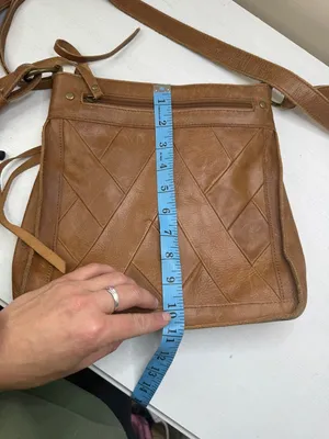Lucky Brand Rayla Brown Leather Bohemian Crossbody Purse thumbnail 13
