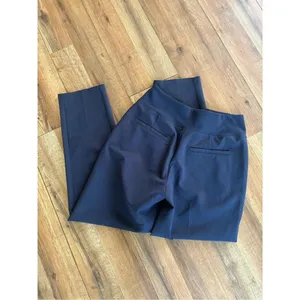 Athleta Navy Blue High-Rise Stretch Pants Size 4 thumbnail 4