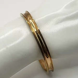 Live what you love gold tone inspirational cuff bracelet thumbnail 3