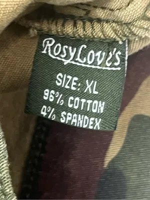 Sister Moses RosyLovi's Womens Full Zip Military Patches Flag Hoodie Jacket XL thumbnail 9