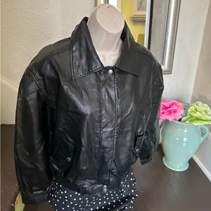 Wild Fable Women’s Black Zipper/Snap Jacket XS NWT thumbnail 4