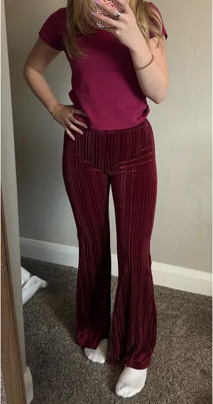 Red Velvet Forever 21 Pants Flare thumbnail 1