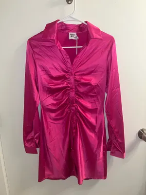 Princess Polly Zena Pink Dress thumbnail 2