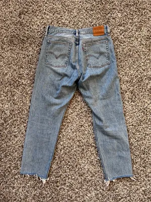 Levi’s Wedgie Straight Leg Ankle Jeans thumbnail 8