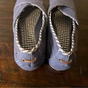 NWOT Mozo Women's The Sport Slip Oil Resistant Work Dress Shoes 3741 Blue Sz 8.5 thumbnail 3