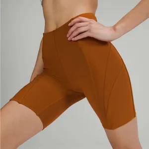 Nwot Lululemon Ribbed High Rise Yoga Bike Shorts thumbnail 6