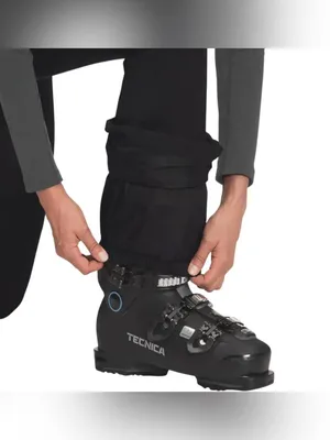 The North Face Snoga Ski Pant Womens 8/10 Windwall Black Snowboard NWOT Ret $228 thumbnail 2