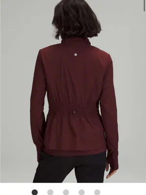 Lululemon Sights Seen Jacket ref Merlot size 14 Purple thumbnail 3