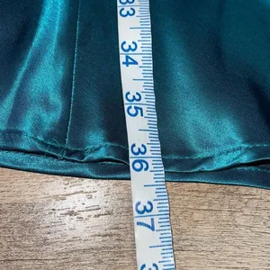 Steppin Out Vintage Women’s Junior Sequin Cutout Back Mini Dress Green Size 9/10 thumbnail 8