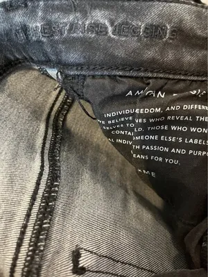 American Eagle NWOT Next Level Stretch Highest Rise Black Jegging Size 4 thumbnail 8