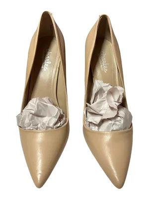 Charles by Charles David Nude Pointed Toe Stiletto Pumps thumbnail 2