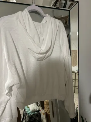 Pink lightweight lounge zip hoodie thumbnail 5