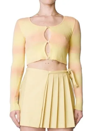 Paloma Wool Sauce Cropped Top Orange thumbnail 1