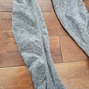 Athletic set size medium gray leggings and Gaiam black and gray work out… thumbnail 5