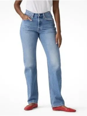 Levi’s Women 501 Size 28x28 Curve Button Closure Denim Jeans. New With Tags thumbnail 1
