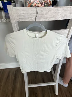 Lululemon Wundermost Crewneck Nulu Cropped T-Shirt thumbnail 2