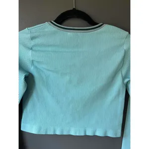 Urban Outfitters Out From Under Light Blue Ribbed Long Sleeve Crop Top XL thumbnail 10