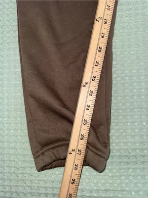 White Fox Boutique Vol. 3 Brown Fleece Joggers Sweatpants Women Medium thumbnail 2