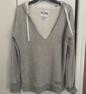 Victoria’s Secret grey hoodie, small thumbnail 1