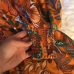 New FLYING TOMATO A Printed Woven Mini Mustard Dress thumbnail 7