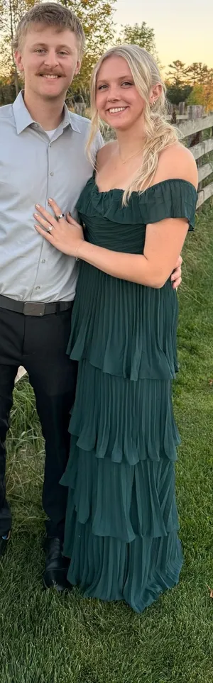 Lulus Dress Green Maxi thumbnail 1