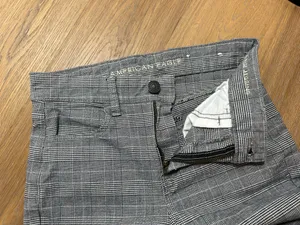 Size 4 American Eagle plaid skinny jeans thumbnail 6
