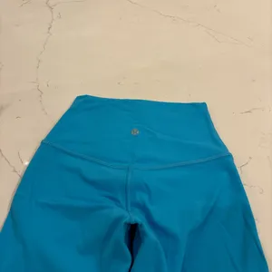 Lululemon align biker shorts blue size 2 thumbnail 3