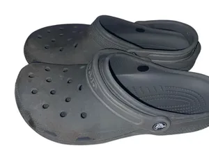 Crocs black clogs size 10 thumbnail 1