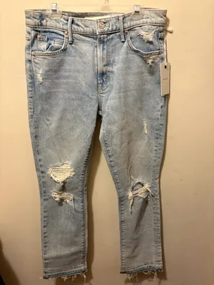 Mother Superior The Rascal ankle undone distressed size‎ 25 Sample Blue thumbnail 5