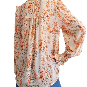 On The Daily Floral Blouse XL NWT thumbnail 2
